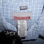 XL - Vintage Y2K Quiksilver surf 1990s plaid flannel t-shirt