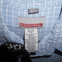XL - Vintage Y2K Quiksilver surf 1990s plaid flannel t-shirt
