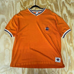 Vintage y2k hard rock mesh t-shirt new york embroidered tee