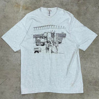 Vintage 90s cop comedy comic funny t-shirt