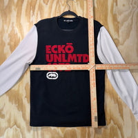 Vintage Y2K Ecko UNLTD 00s ribbed thermal long sleeve Tshirt