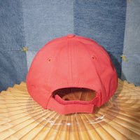 OSFA - Vintage Y2K red carpet car wash embroider puff hat