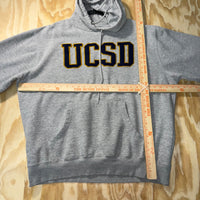 Vintage Y2K UCSD university San Diego 2000s embroider hoodie