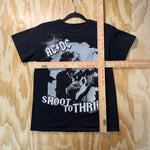 Vintage Y2K AC/DC shoot to thrill 2000s broken glass t-shirt