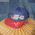 OSFA - Vintage Coors light silver bullet racing 1990s hat