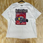 Vintage y2k hot august nights flames 2000s nevada t-shirt