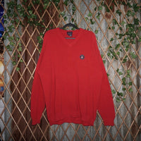 XL - Vintage Y2K GANT hand framed knit 90s embroider sweater