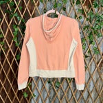 Vintage Y2K BCBG femme 2000s rhinestone bling zip up hoodie