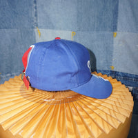 Vintage Y2K CAT caterpillar zig sawtooth embroider 1990s hat