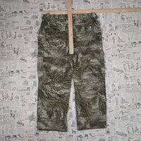 36 -Vintage Y2K real tree baggy carpenter workwear 00s pants