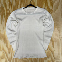 Vintage y2k sears made in usa thermal waffle knit 70 t-shirt