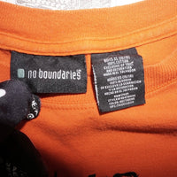 XL - Vintage Y2K no boundaries 2000s LS orange youth t-shirt