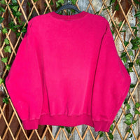 Vintage y2k trans atlantic 1990s femme embroidered crewneck