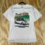 Vintage y2k hot rod lowrider 2007 california ford t-shirt