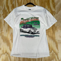 Vintage y2k hot rod lowrider 2007 california ford t-shirt