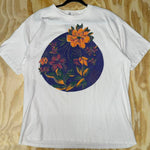 Large - Vintage y2k flower art t-shirt