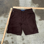 Vintage Y2K high Sierra cargo workwear 00s Carpenter shorts