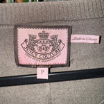 Vintage y2k juicy couture lightweight distressed fem sweater