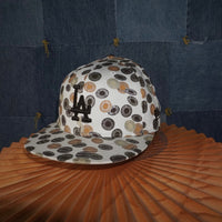 7 - Vintage Y2K Los angeles dodgers LA coin aop 2000s hat