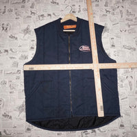 XL - Vintage Y2K Bud Light 1990s embroidered quilted vest