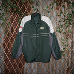 Large - Vintage Y2K Green Bay Packers embroider windbreaker