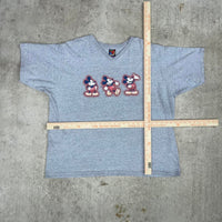 Vintage grey disney mickey mouse t-shirt