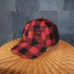 OSFA - Vintage / Y2K Legendary Whitetails Check Trapper Hat