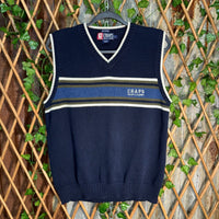 Vintage Y2K chaps by Ralph Lauren embroidered 00s prep vest