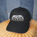 OSFA - Vintage Y2K Alaska embroidered 00a mountain tree hat