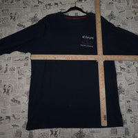 XL - Vintage Y2K chaps Ralph Lauren fade long sleeve t-shirt