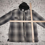 XL-Vintage Y2K genuine dickies plaid 00s workwear zip hoodie