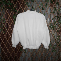 Medium-Vintage Y2K playboy embroider 1990s rugby sweatshirt