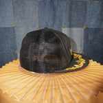 OSFA - Vintage Y2K NASA gold leaf embroider space 1990s hat