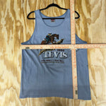 Vintage y2k tevis 1995 horse riding 90s tank top shirt