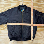 Vintage y2k south pole femme 2000s satin bomber jacket