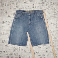 38 - Vintage Y2K Nautica jeans company loose fit baggy jorts