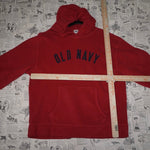 XL -Vintage Y2K Old navy embroider college 00s fleece hoodie