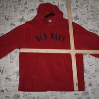 XL -Vintage Y2K Old navy embroider college 00s fleece hoodie