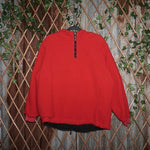 Large -Vintage Y2K union Bay quarter zip fleece 1990s jacket