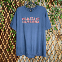 Vintage Y2K polo jeans Ralph Lauren spellout 2000s t-shirt