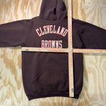 Vintage Y2K Cleveland Browns 90s football russel NFL hoodie
