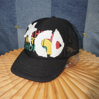 OSFA - the North Shore TNF trucker hat patchwork star cap