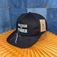 OSFA - Vintage 90s power lightning embroider john deere hat