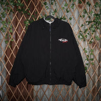 XL-Vintage Y2K Mr. gasket company embroider nylon 00s jacket