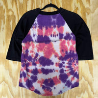 Vintage y2k jimi hendrix trippy 00s tie dye baseball t-shirt