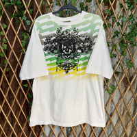 Vintage Y2K grunge 2000s era avirex style hip hop t-shirt