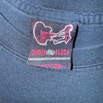 Vintage Y2K anti-flag 2004 cinderblock rare rock band tshirt