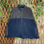 Vintage Y2K reebok 2000s embroider 1/2 zip fleece sweatshirt