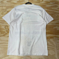 Vintage y2k mickey mouse 1990s american flag disney t-shirt