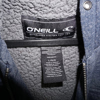 Large - Vintage Y2K O’Neill zip up cargo fleece 2000s hoodie